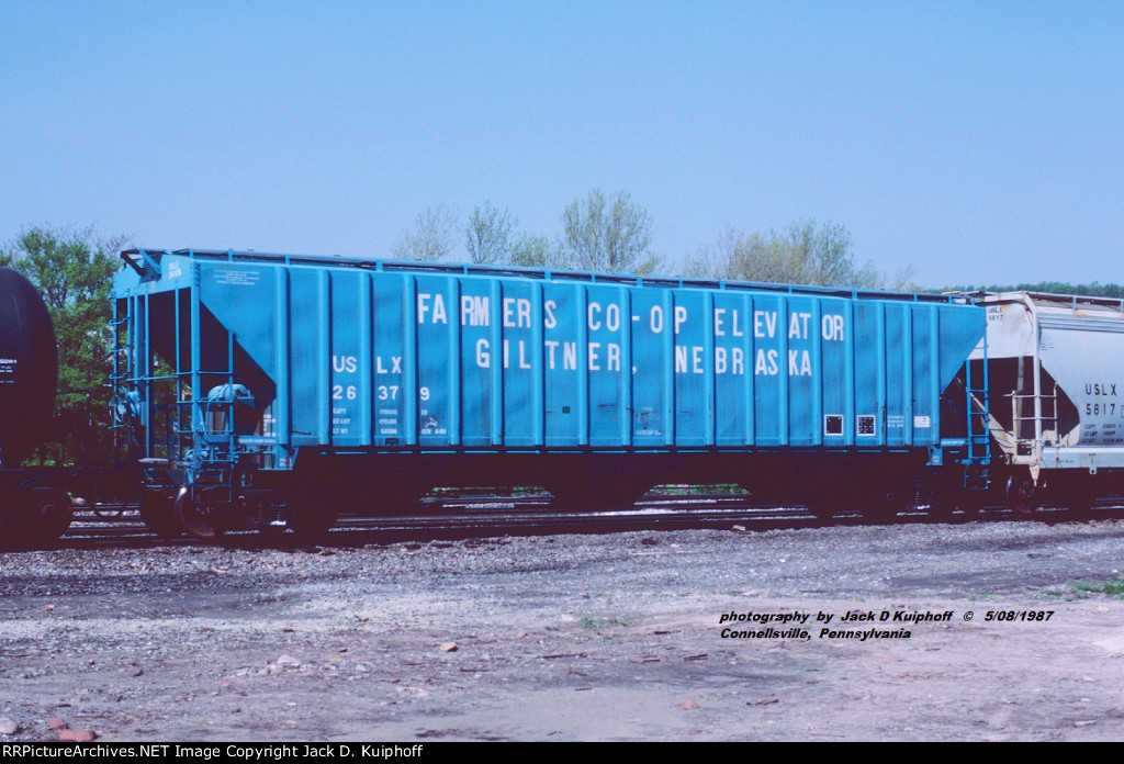 USLX 26379, Tarmers CO-OP, Connellsville, PA. 5-08-1987